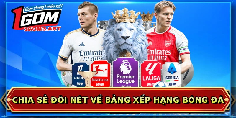 Chia sẻ đôi nét về bảng xếp hạng bóng đá