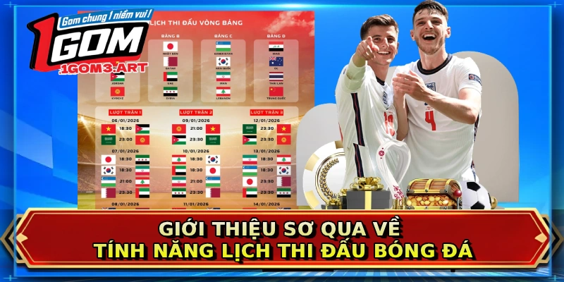 Giới thiệu sơ qua về tính năng lịch thi đấu bóng đá