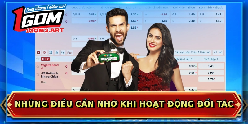 Những điều cần nhớ khi hoạt động đối tác