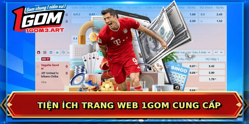 Tiện ích trang web 1GOM cung cấp