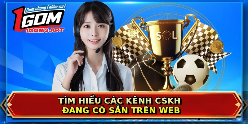 Tìm hiểu các kênh CSKH đang có sẵn trên web
